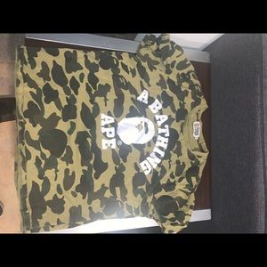 Bathing Ape medium size shirt